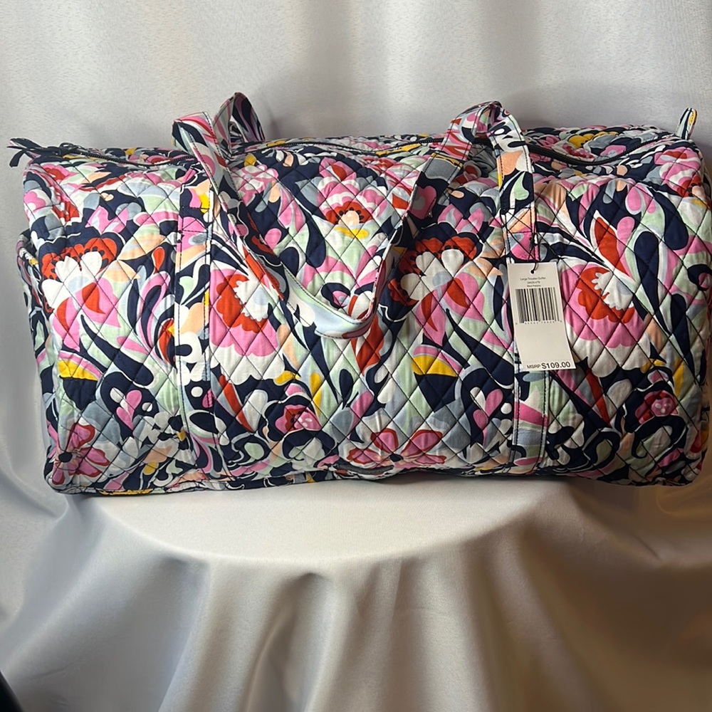 Vera Bradley Large Traveler Duffel! NWT